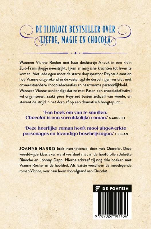 Achterkant van Chocolat