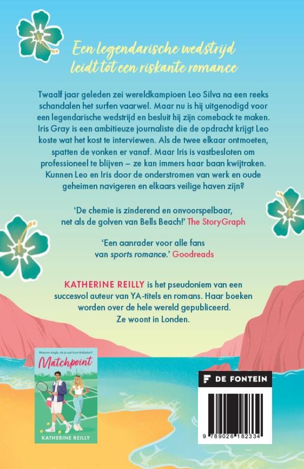 Achterkant van Ride the Wave