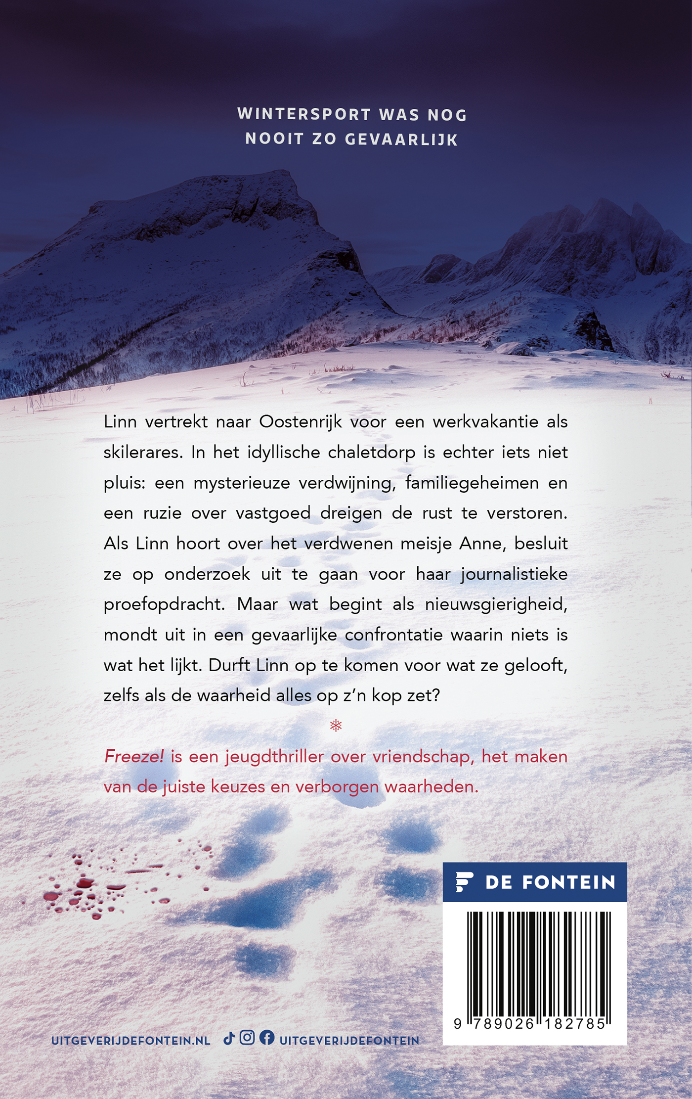 Achterkant van Freeze!