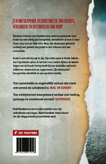 Achterkant van Een spion in de familie