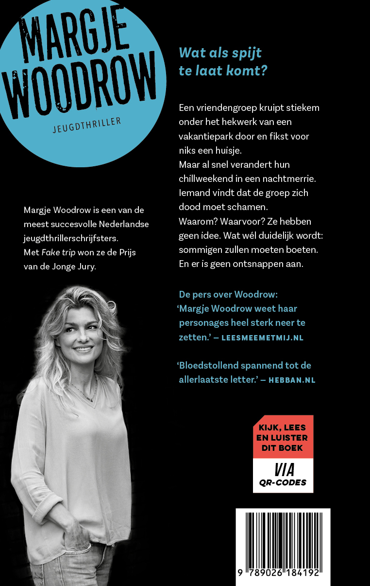 Achterkant van Shame on you