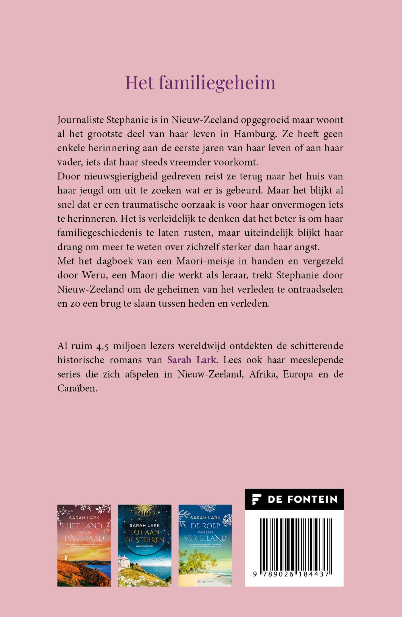 Achterkant van Het familiegeheim