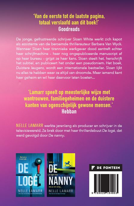 Achterkant van Al mijn leugens