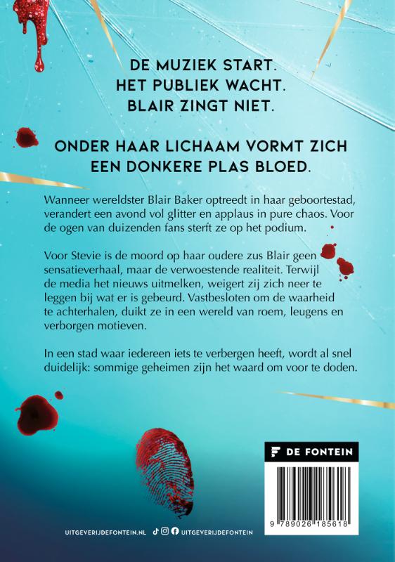 Achterkant van Drop dead famous