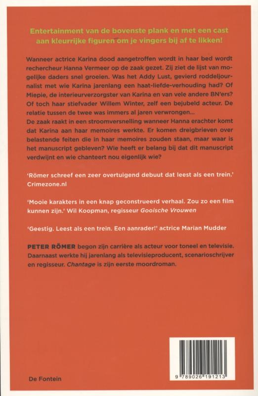 Achterkant van Chantage