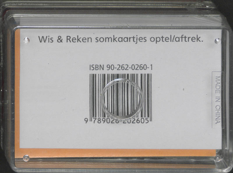 Achterkant van Somkaartjes