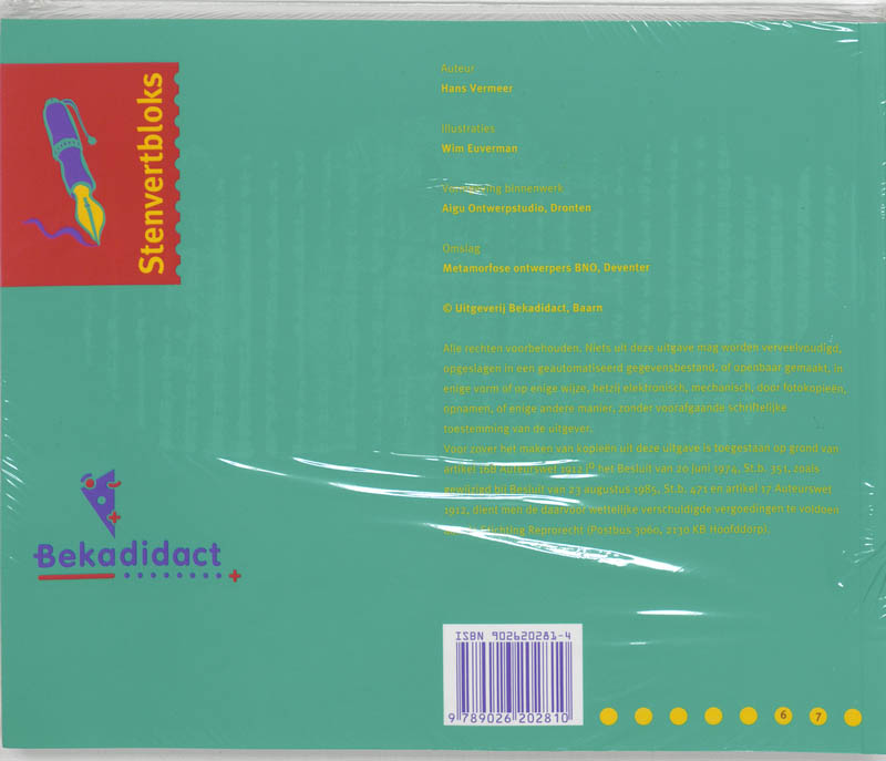 Achterkant van Leerlingenboek
