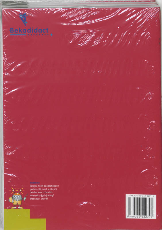 Achterkant van Werkboek