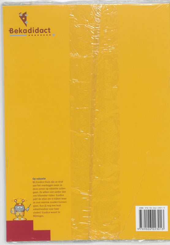 Achterkant van Werkboek