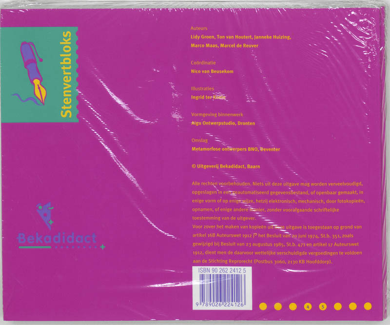 Achterkant van Leerlingenboek