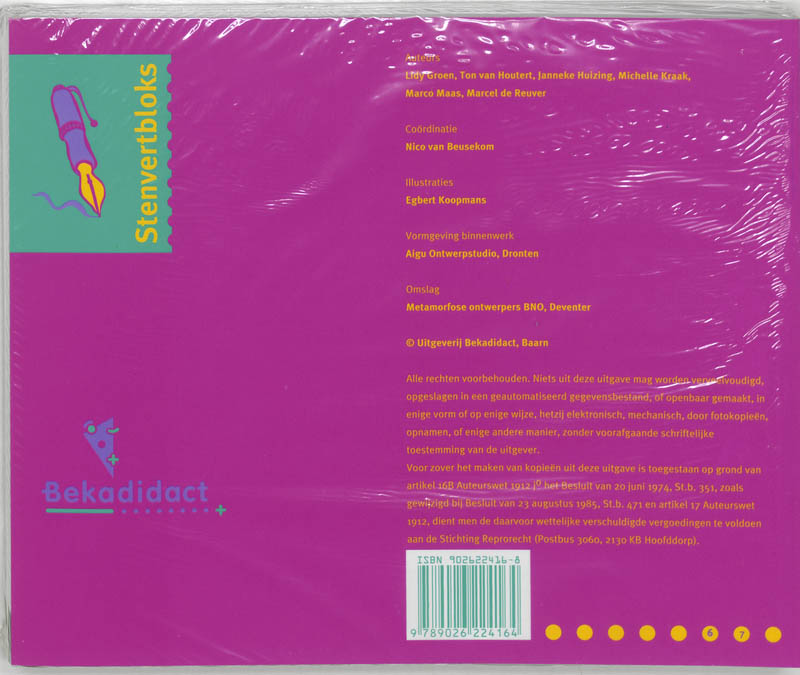 Achterkant van Leerlingenboek