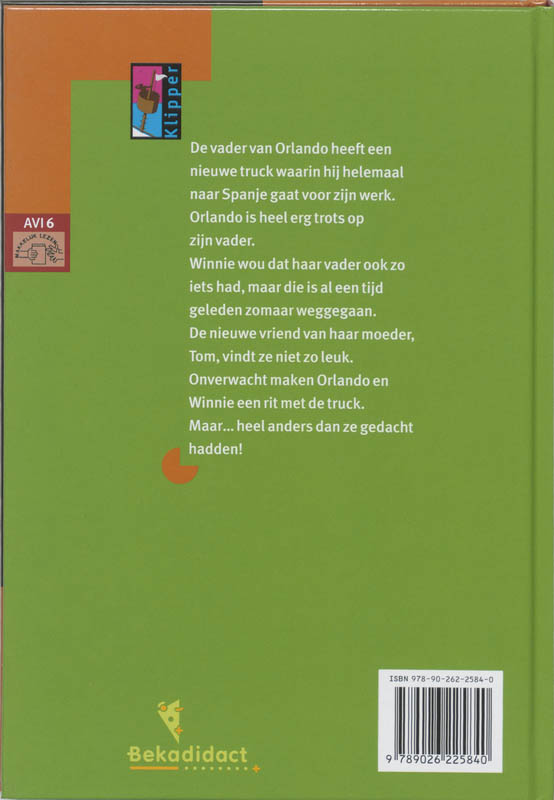 Achterkant van Ik wil mijn vader terug