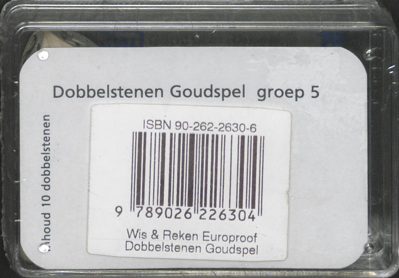Achterkant van Dobbelstenen
