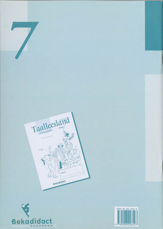 Achterkant van Handleiding toetsen