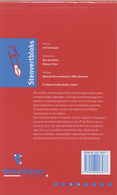 Achterkant van Antwoorden