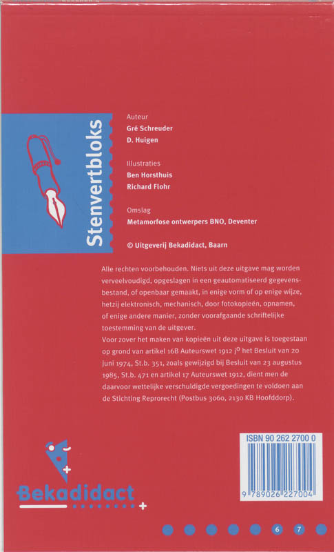 Achterkant van Antwoorden