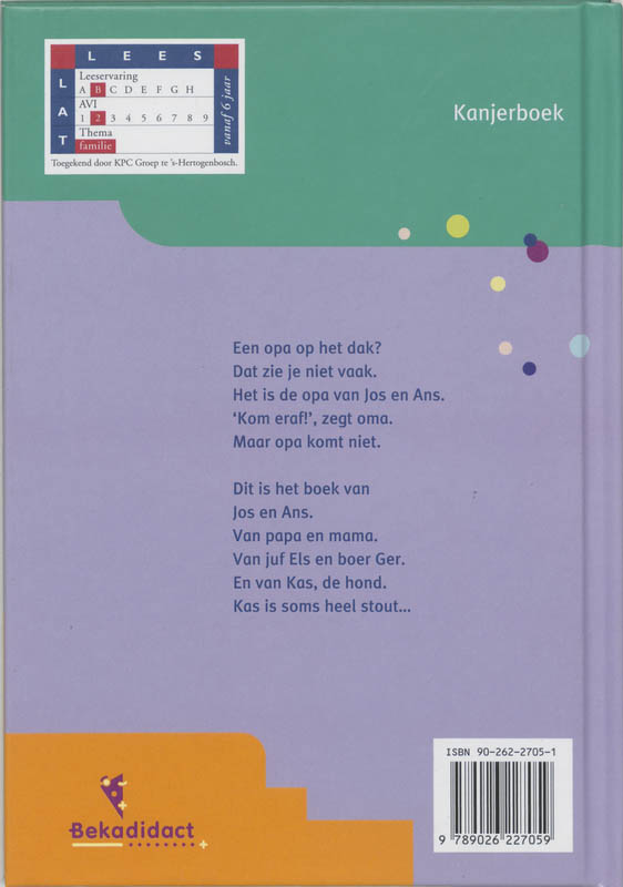 Achterkant van Jos en Ans