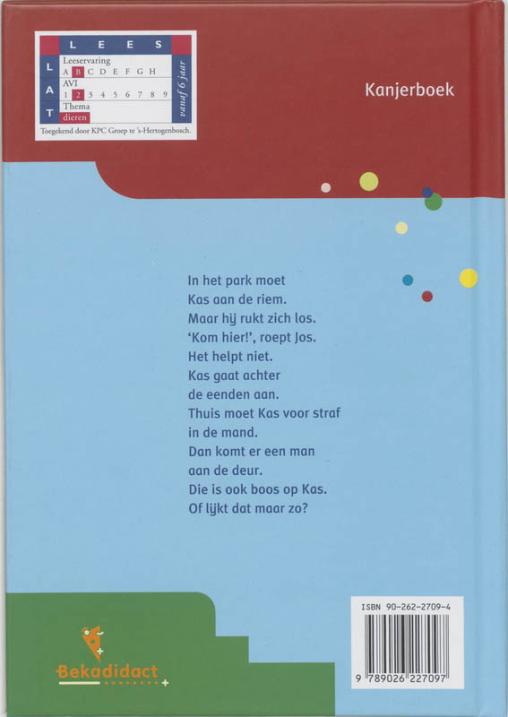 Achterkant van Foei Kas!