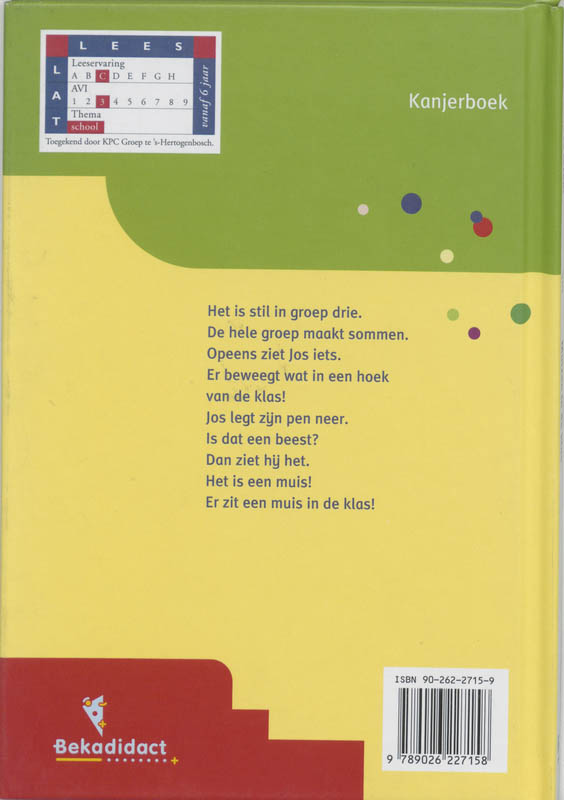 Achterkant van Muizen in de klas