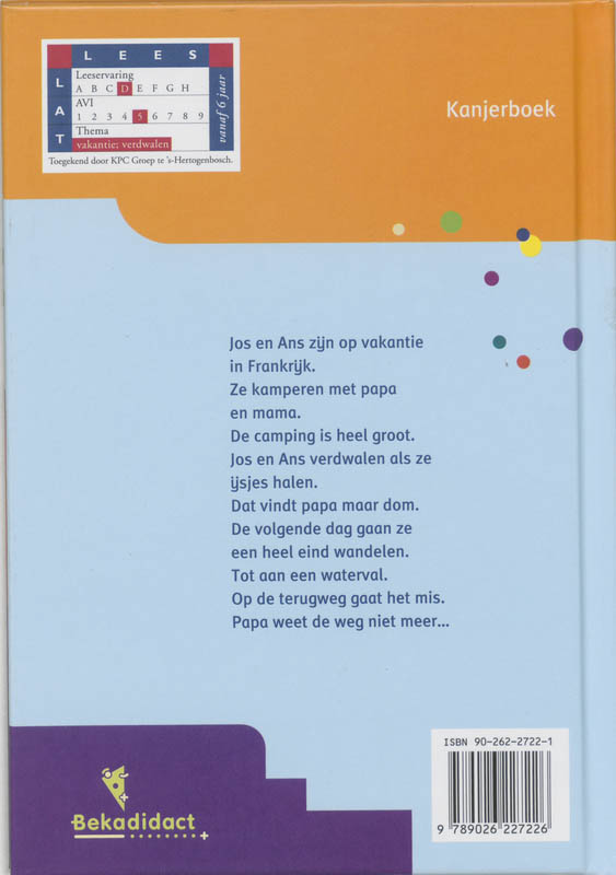 Achterkant van Verdwaald