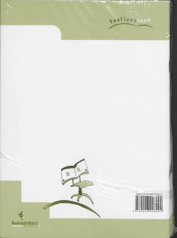 Achterkant van Toetsboek