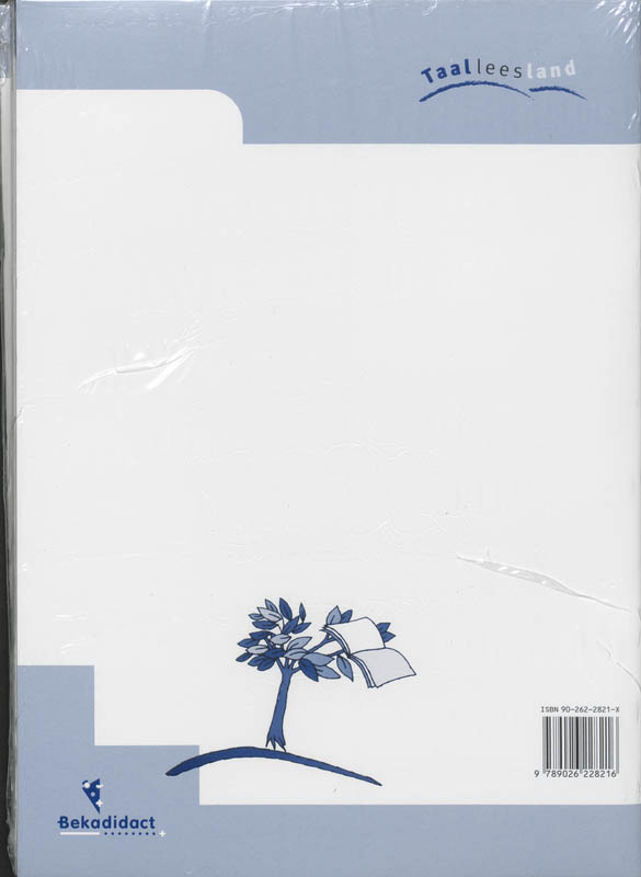 Achterkant van Toetsboek