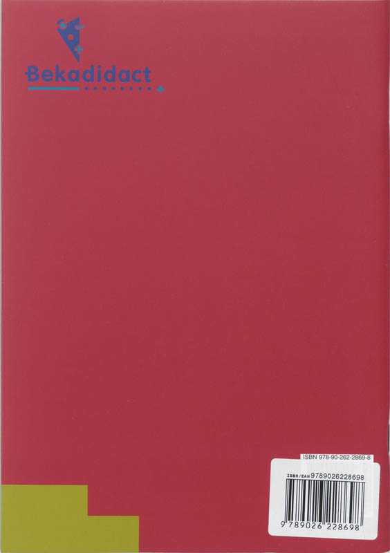 Achterkant van Antwoordenboek 1