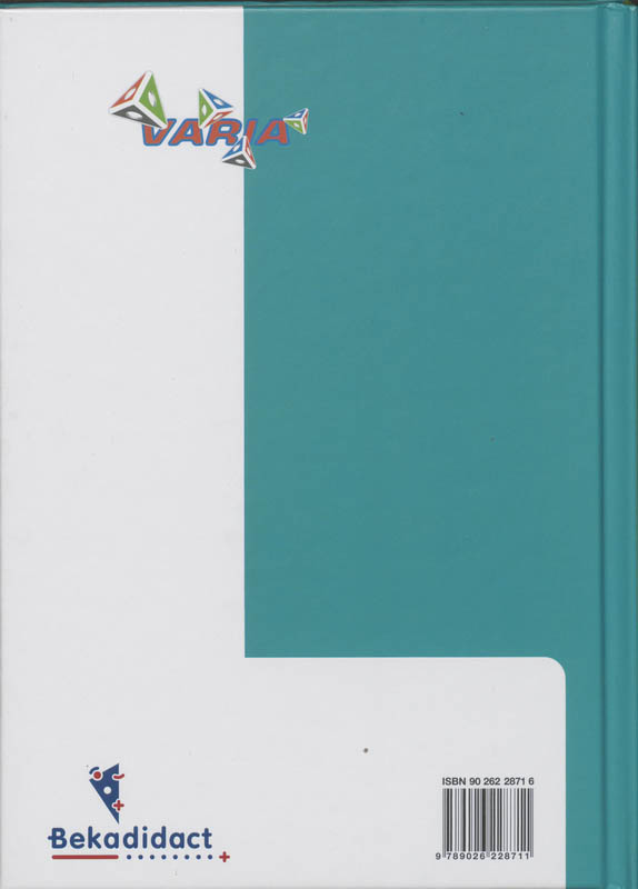 Achterkant van Topografie Nederland 1