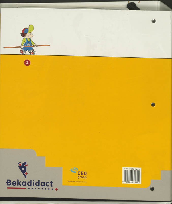 Achterkant van Handleiding