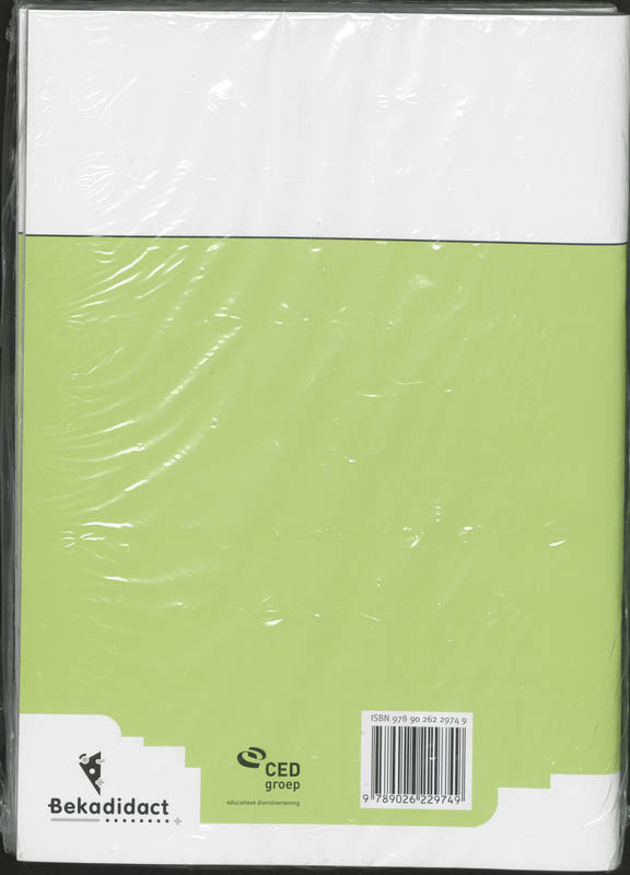 Achterkant van Werkboek A