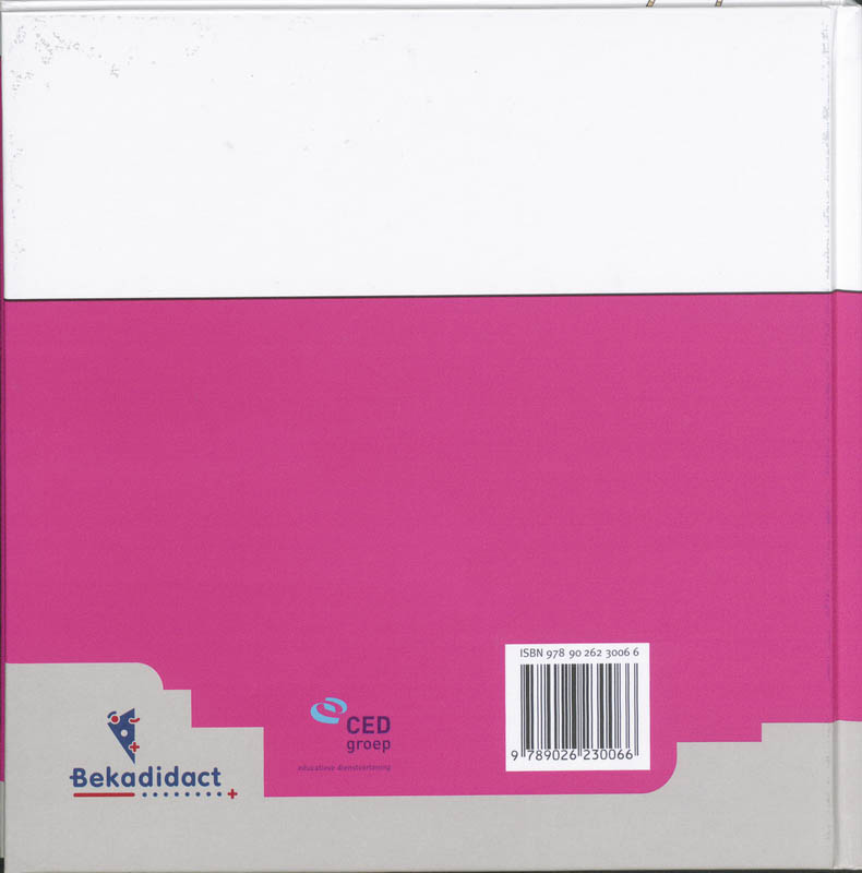 Achterkant van Leerlingenboek b