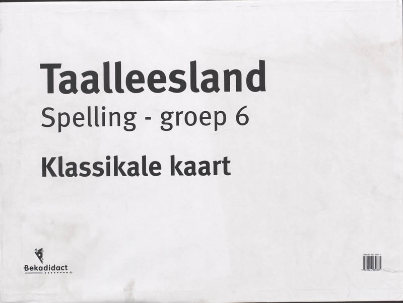 Achterkant van Kaart