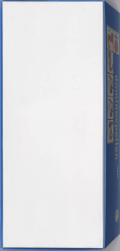 Achterkant van Dominospellen