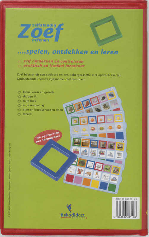 Achterkant van Groep 1/2 Dat ben ik