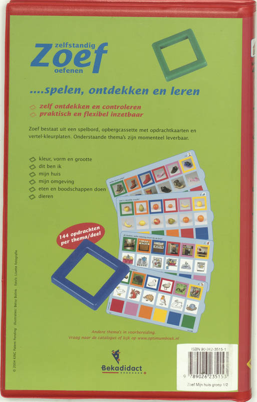 Achterkant van Groep 1/2 Mijn huis