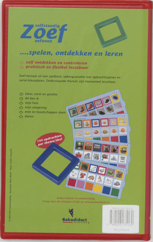 Achterkant van Groep 1/2 Mijn omgeving