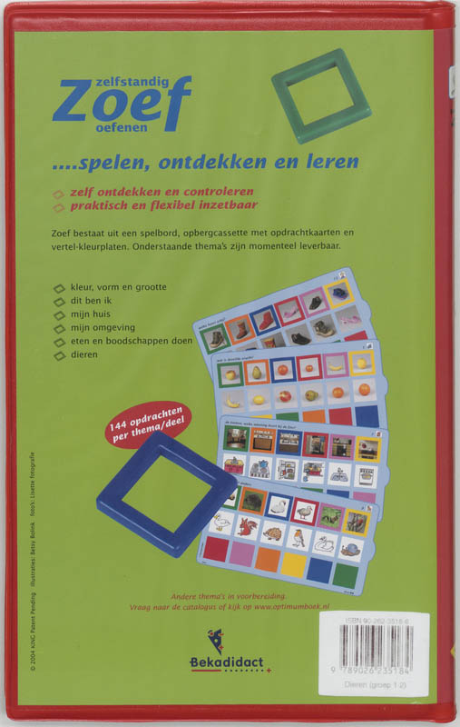 Achterkant van Groep 1/2 Dieren