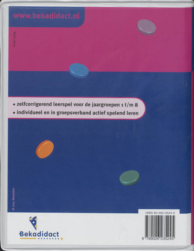 Achterkant van 5 groep 1 primo