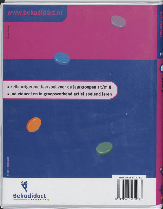 Achterkant van Primo orienteringsactiviteiten 09