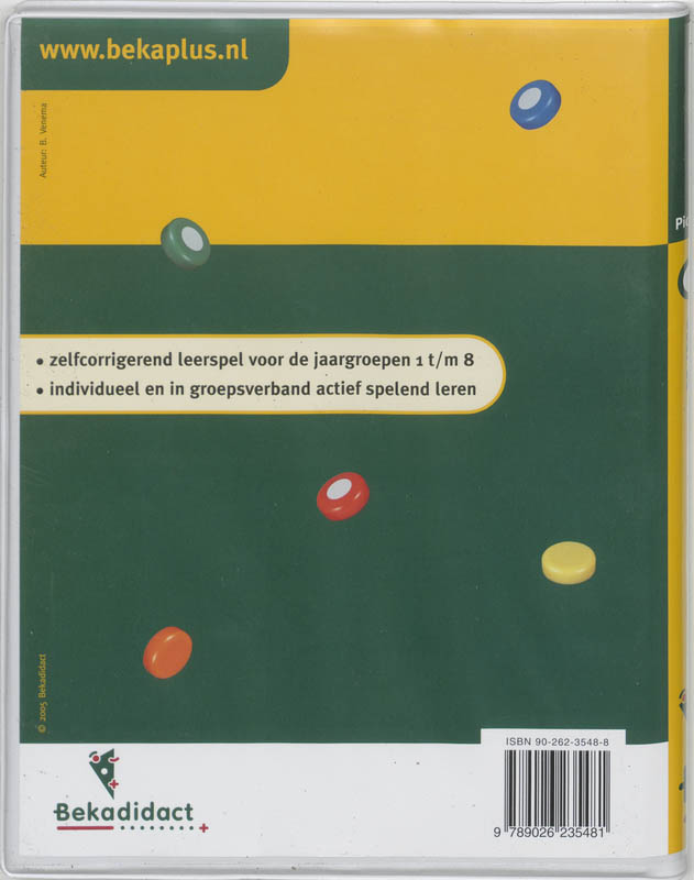 Achterkant van Groep 3 Rekenen 1D