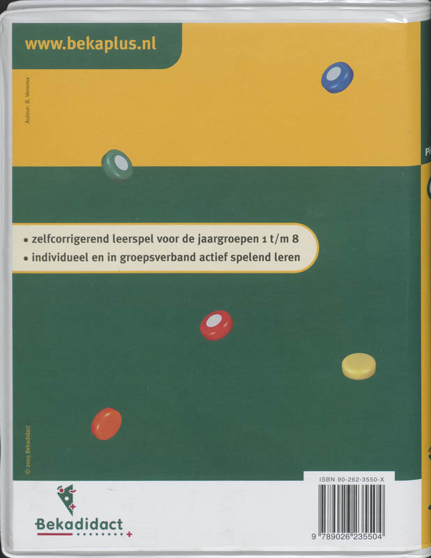 Achterkant van Groep 4 rekenen 2B