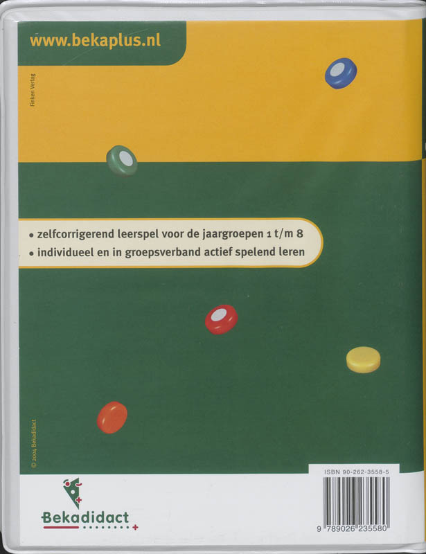 Achterkant van Groep 5/6 deeltafels 1 t/m 10