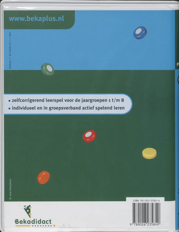 Achterkant van Spelling groep 4