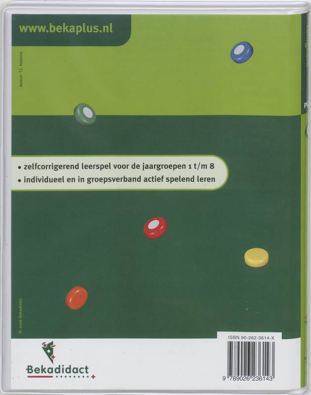 Achterkant van Verkeer & Veiligheid 2 groep 4/5