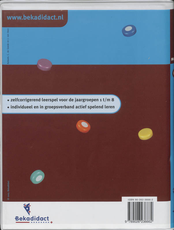 Achterkant van Opdrachtkaarten