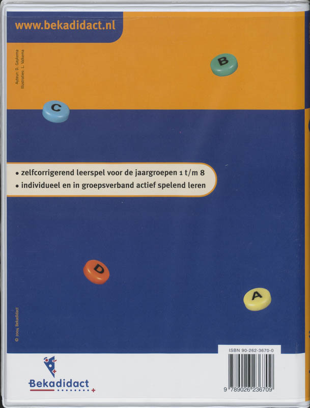 Achterkant van MC Begrijpend lezen 7a