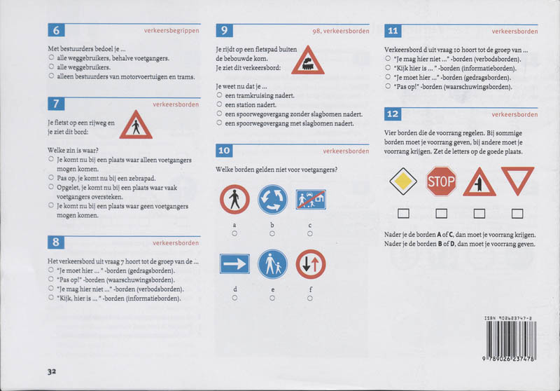 Achterkant van Oefeningen