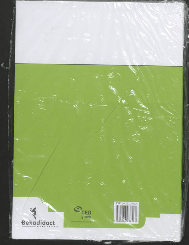 Achterkant van Toetsboek