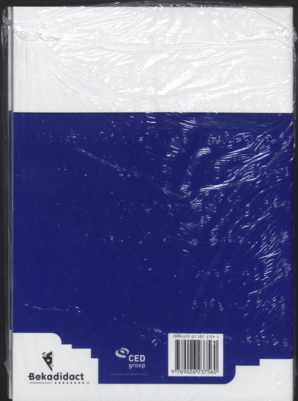 Achterkant van Toetsboek