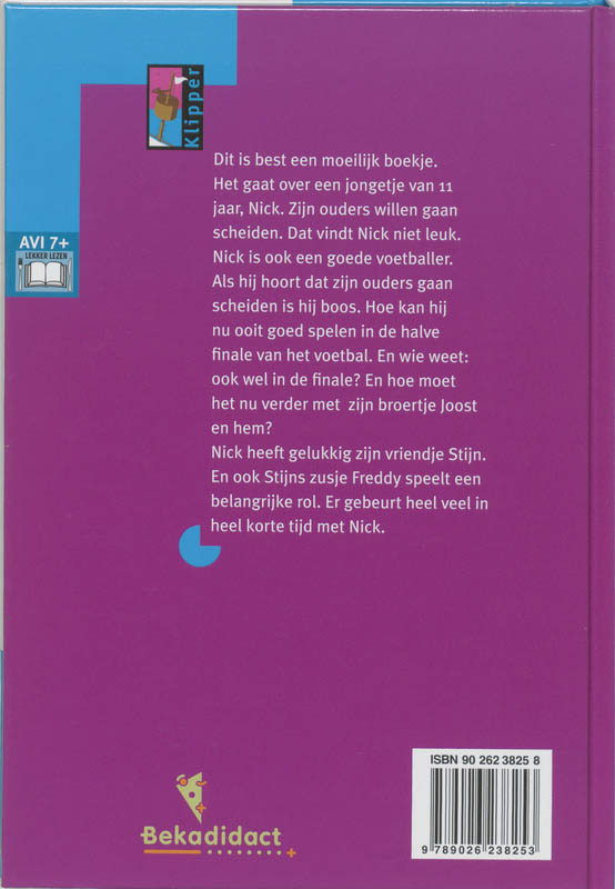 Achterkant van Blauw
